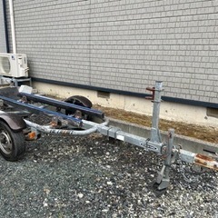 受け渡し予定者決定　ボートトレーラー　再出品　値下げ