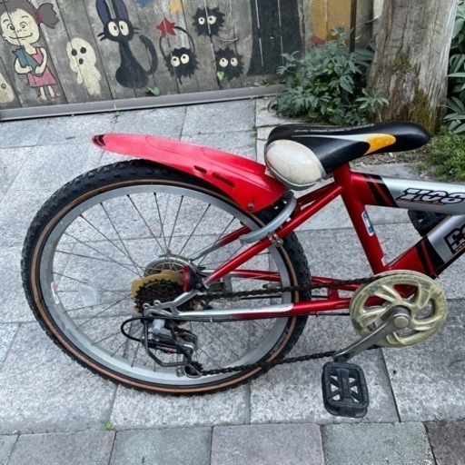 【3612】子供車　ブリヂストン　22インチ　8,300円（防犯・税込）