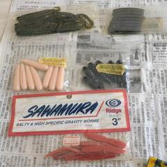バス釣りワーム 色々の画像