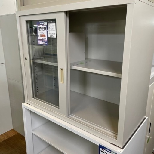 JGG-11 【オフィス家具専門店】コクヨのガラス引戸書庫です！