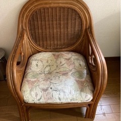 籐家具お譲りしますの画像
