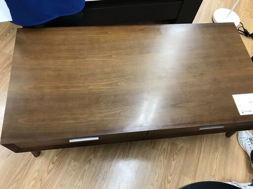 ★ジモティ割あり★ ニトリ センターテーブル 木目調 H39×W120×D60 クリーニング済み KJ2401