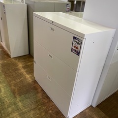 JGG-12 【オフィス家具専門店】クロガネのラテラル書庫です！