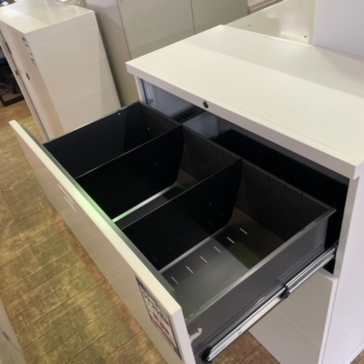 JGG-12 【オフィス家具専門店】クロガネのラテラル書庫です！