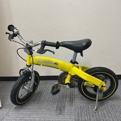 子ども用自転車　美品　イエロー