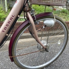 今週末処分致します。早い者勝ち。電動アシスト自転車　Taskal M 26インチの画像