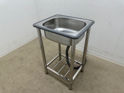 業務用　ステンレス　１槽シンク流し台　店舗　飲食店　W５１０ｘD４３０ｘH８００ｍｍ