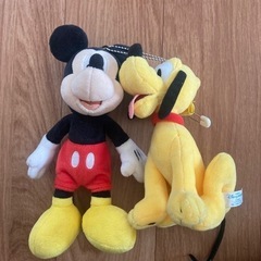 ディズニーランド　お土産　ぬいぐるみストラップ