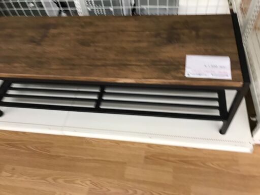 ★ジモティ割あり★  ラック 木目調 H37×W117.5×D39.5 クリーニング済み KJ2403