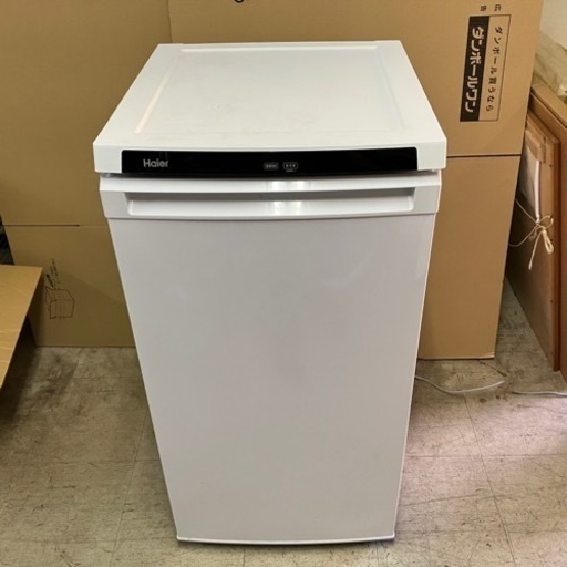 動作品  Haier ハイアール 冷凍庫 電気冷凍庫 冷凍ストッカー JF-NU102B 102L 2020年製