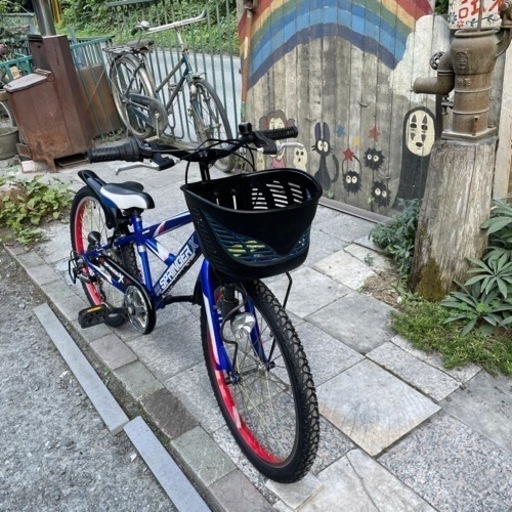 【3610】子供車　22インチ　前後タイヤ新品　12,700円（防犯・税込）