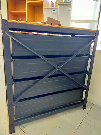 IKEA　引出し付きアイランドキッチン　キッチンカウンター　NO1022