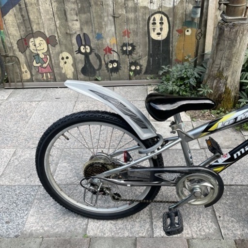 【3607】子供車　ミヤタ　22インチ　前後タイヤ新品　11,600円（防犯・税込）