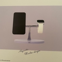 マグネットスタンドワイヤレスチャージャー
