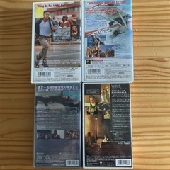 VHS4本　まとめ売り　管理番号①の画像
