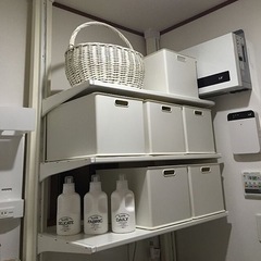 11/24再値下げしました‼︎ IKEA  ALGOT壁面収納棚...
