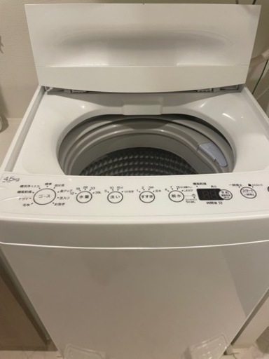 2022.4月購入洗濯機4.5kg(美品)
