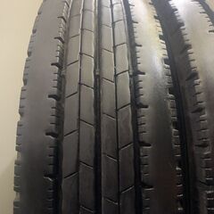 DUNLOP SPLT 50 205/80R17.5 120/118L LT 17.5インチ ライトトラック用 夏タイヤ 6本 19年製 バリ溝 シビリアン ローザ等　(TH810) クレジットカード QRコード決済可能
