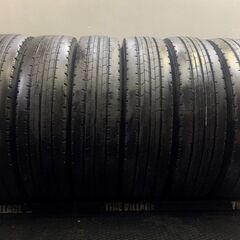 DUNLOP SPLT 50 205/80R17.5 120/118L LT 17.5インチ ライトトラック用 夏タイヤ 6本 19年製 バリ溝 シビリアン ローザ等　(TH810) クレジットカード QRコード決済可能