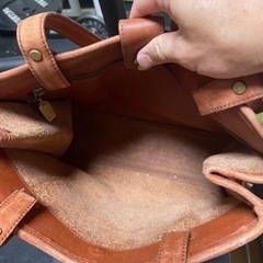coach コーチ　バック　レザーの画像