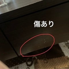 ニトリ ガラス天板 センターテーブルの画像