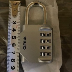 ORIA  南京錠新品1個　鍵　ダイヤルキー