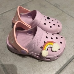 クロックスサンダル　15㎝の画像