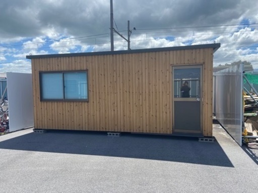 決まりました。ユニットハウス　中古　状態良好！