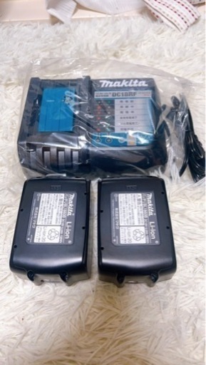 マキタ 18vバッテリー、6.0Ah  BL1860B  ②個 純正品です。