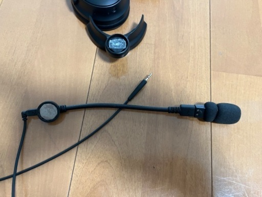 航空機用ヘッドセット（BOSE QC45とOSEI Crystal Mic）