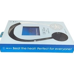 ① SPICE OF LIFE ダブルファン ver.2.0 WFan ハンズフリー 携帯扇風機 ポータブル 首掛け 充電式 ミニ扇風機 通勤 通学 アウトドア フェスの画像