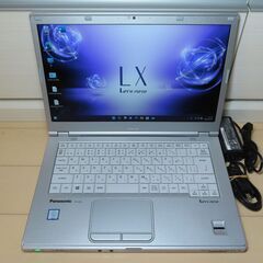 JC0707 パナソニック ノートパソコン Let's Note CF-LX6 FHD 美品 office