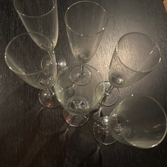 シャンパングラス　6脚の画像