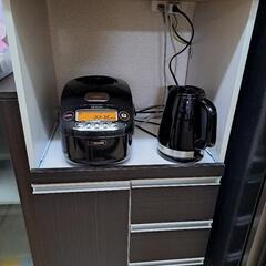 家電収納付き食器棚