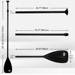 WOWSEA サップ SUP インフレータブル スタンドアップパドルボード 2人乗 耐荷重150kgの画像