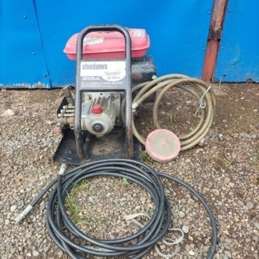 発電機2台　高圧洗浄機1台セット