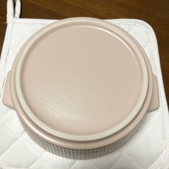 ヨーロッパ風　グラタン皿　ベージュ　陶器　シチュー等に♪の画像