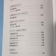 JR西日本株主優待セット　の画像