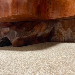 【元値200万】美品　屋久杉　1枚板テーブル　の画像