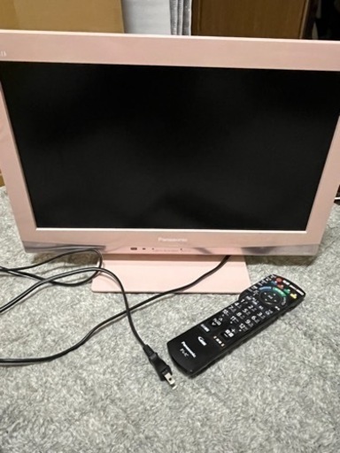 パナソニック　Panasonic ベイビーピンク色テレビ　TH-L19C3-P