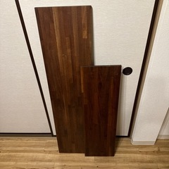 一枚板　テレビ台で使用してました。