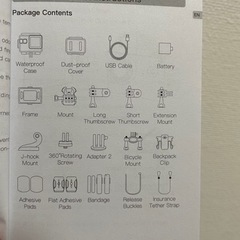 【作動美品】apeman A66 FHDスポーツ・水中カメラの画像