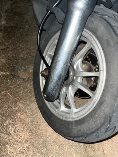 v125社外ホイール前後