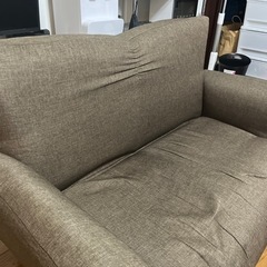 2人がけ用ソファーの画像