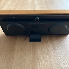 置き時計　温度計　湿度計付きの画像