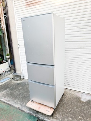 2020年製TOSHIBA 3ドア冷蔵庫 GR-R36S (S)