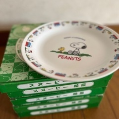 スヌーピー　絵皿　5枚