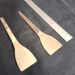 ステンレス製 もんじゃ焼き ヘラの画像