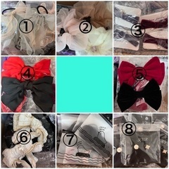 ヘアアクセ、アクセサリー100点以上大量セットの画像