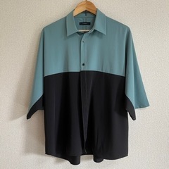 【美品】ドルマンスリーブビッグシャツ